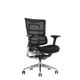 i29 Fabric & Mesh Ergonomic Office Chair | Fast Track Black Soft Weave W21a-B41 / No Headrest