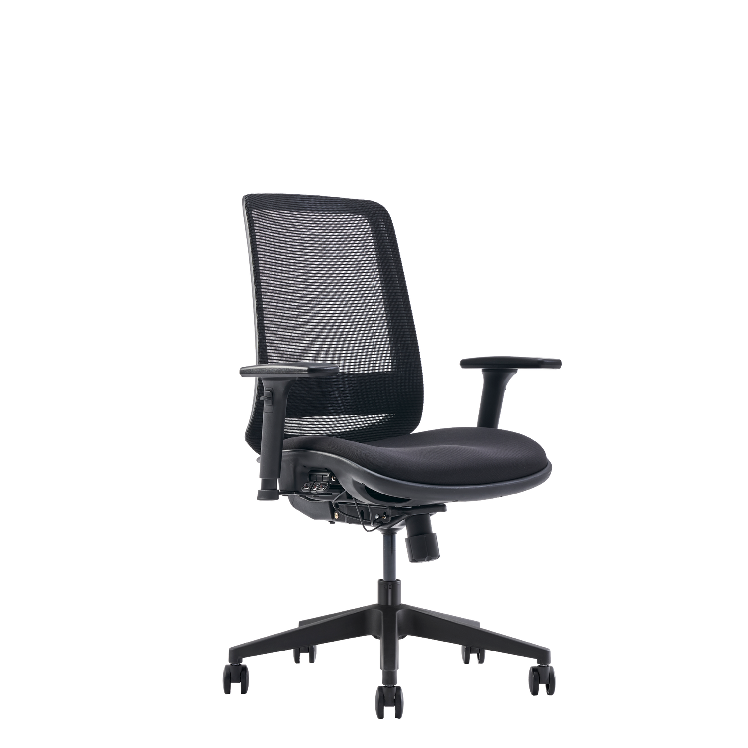 C19 Fabric & Mesh Ergonomic Office Chair | Fast Track