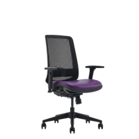 C19 Vinyl & Mesh Ergonomic Office Chair | MTO